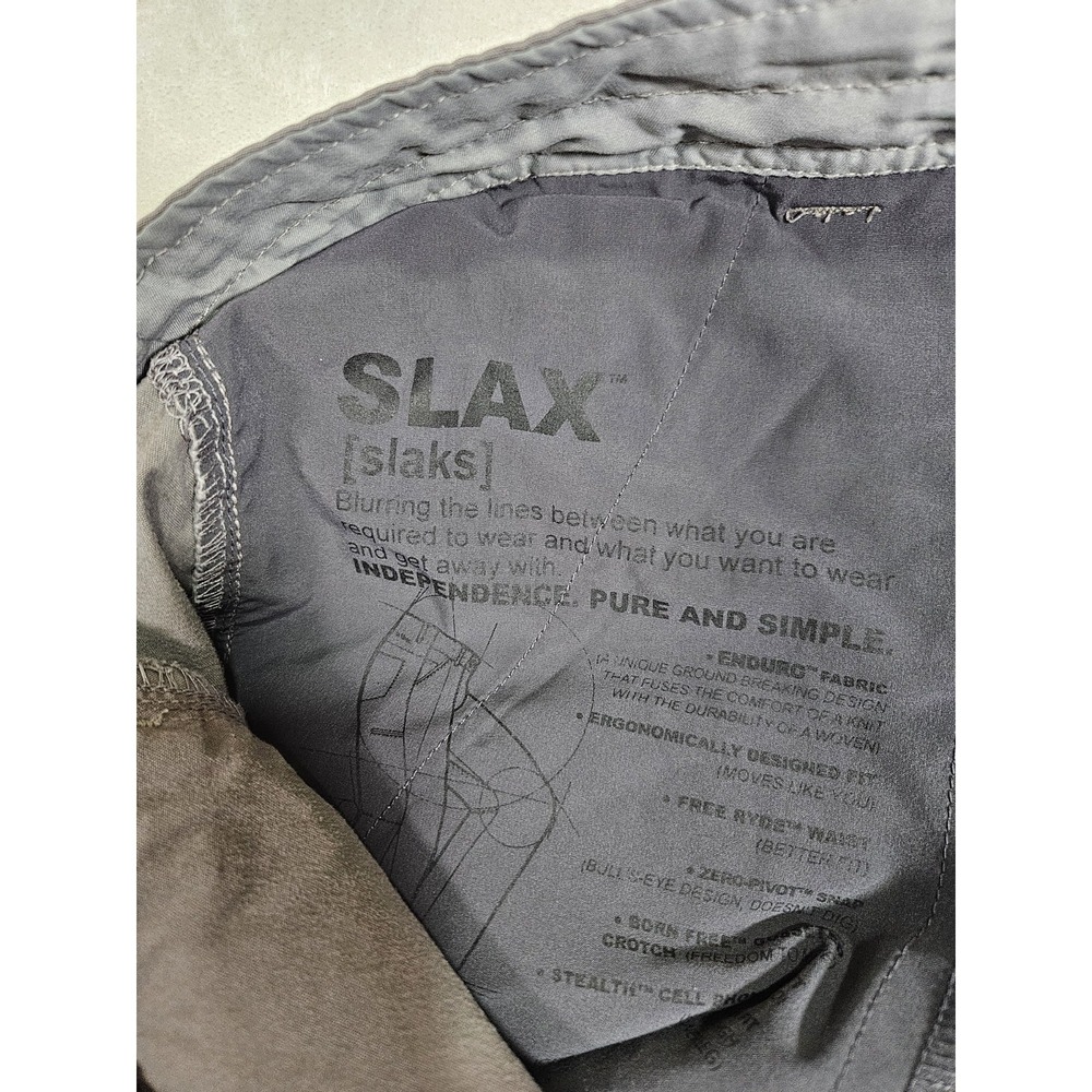 Kuhl Men's Slax Light Gray Legendary Lightweight Active Pants Size 40x32 Chino - Picture 7 of 10